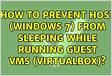 Prevent Hyper-V host from sleeping if guest VMs are runnin